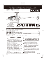 Kyosho CALIBER 6 Kit Without Engine and Main Rotor User manual