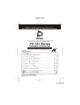Kyosho FX-101 SeriesComplete Chassis Set User manual