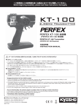 Kyosho Perfex KT-100 Transmitter User manual