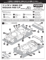Kyosho No.PZB208/209 PLAZMA Lm NISSAN R90CP Body User manual