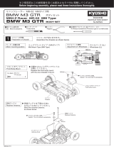 Kyosho MZN49 BMW M3 GTR User manual
