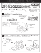 Kyosho MZN161 Audi R8 LMS User manual