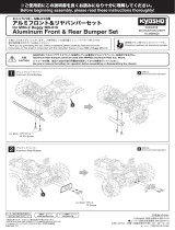 Kyosho MBW029@Aluminum Front & Rear Bumper Set User manual