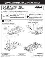 Kyosho MDW301 MJ Aluminum Upper Cover(FWD) User manual