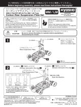 Kyosho MZW403 Carbon Rear Sus Plate User manual