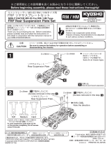 Kyosho MZW410 FRP Rear Suspension Plate Set(RM) User manual
