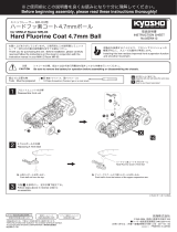 Kyosho MZW413 Hard Fluorine Coat 4.7mm Ball User manual