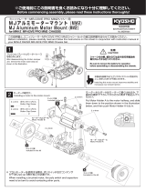 Kyosho MZW434 MJ Aluminum Motor Mount(MM2) User manual