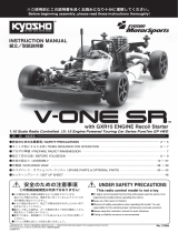 Kyosho No.31588�@V-ONE SR GXR15 Engine Series User manual