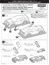 Kyosho IGB160 Non Decoration Body Set (GT2) User manual