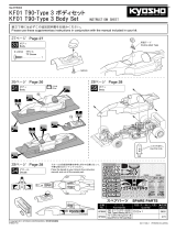 Kyosho KFB003 KF01 T90-TYPE3 BodySet User manual