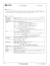 TOA A-1712 AS Specification Data