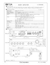 TOA A-2030 KR Specification Data