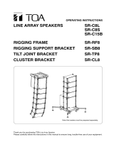 TOA SR-C8LWP User manual