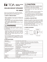 TOA PC-1860S User manual
