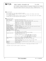 Optimus CS-64BS Datasheet