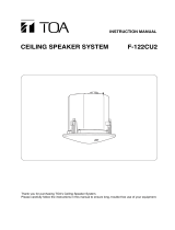 TOA Electronics F-122CU2 User manual