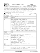 TOA M-864D CE/CE-AU/CE-GB Datasheet
