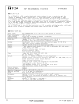 TOA N-SP80MS1 Specification Data