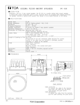 TOA PC-212 Specification Data