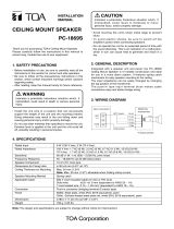 TOA PC-1869S User manual