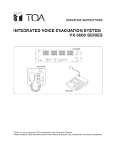 TOA VX-3008F User manual