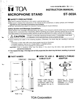 TOA ST-303A User manual