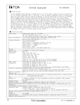 Optimus SX-2000SM Datasheet