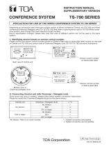 TOA TS-780 CE/CE-GB/CE-AU User manual