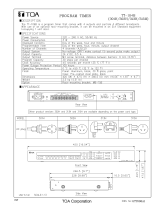 TOA TT-104B 301H Specification Data