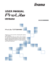 iiyama ProLite T2736MSC-B1 User manual