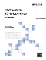 iiyama G-MASTER GE2288HS-B1 User manual