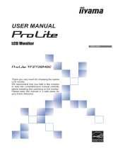 iiyama ProLite TF2738MSC-B1 User manual