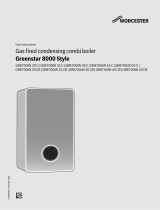 Worcester Greenstar 8000 Style Combi User Instructions (07.05.2019-onwards) User manual