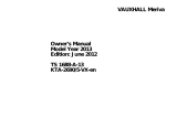 Vauxhall Crossland X Owner's manual