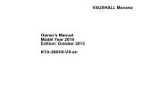 Vauxhall New Corsa-e Owner's manual