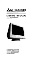 NEC DiamondPro 900u Owner's manual