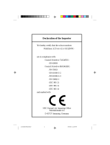 NEC MultiSync® LCD1810 Owner's manual