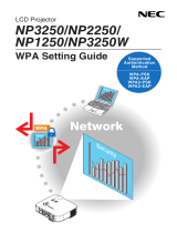 NEC NP1250 User manual