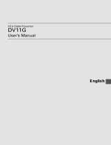 NEC DV11G Owner's manual