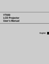 NEC VT650 Owner's manual