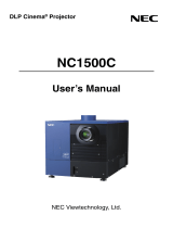 NEC NC1500C Owner's manual