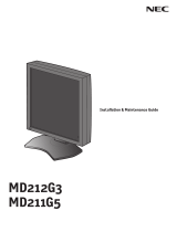 NEC MD212G3 Owner's manual