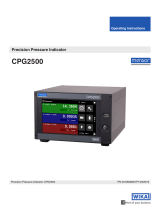 WIKA CPG2500 tag:model:CPG2500 Barometer Operating instructions