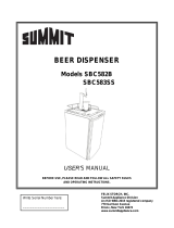 Summit SBC583SS User manual