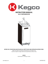 Kegco KOM15BSRNK User manual