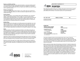 bsg K28 Operating instructions