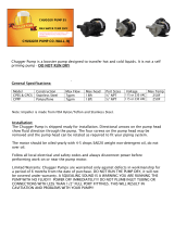 Chugger Pumps XCPSS-IN-1 User manual