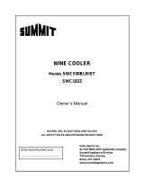 Summit Appliance SWC182Z User manual