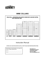 Summit ALWC15CSS Owner's manual